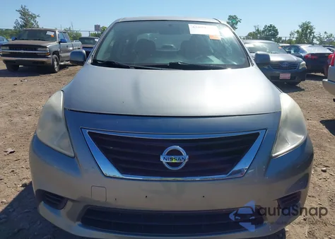 2012 Nissan Versa 1.6 Sv из США, поврежденный, VIN 3N1CN7AP0CL805073